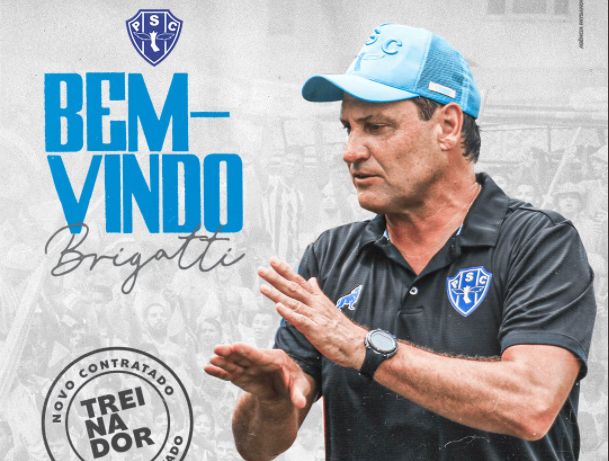 Paysandu anuncia o retorno do treinador João Brigatti.