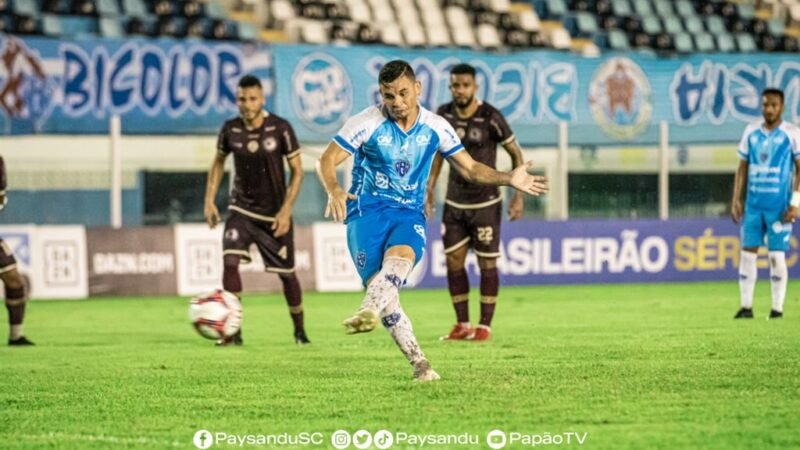 Paysandu bate o Jacuípense e volta ao G4 da Série C.