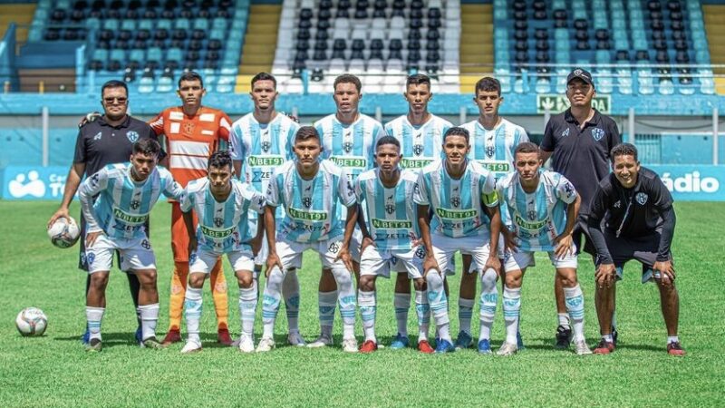 Paysandu goleia o Vila Rica na estreia do Parazão sub20.