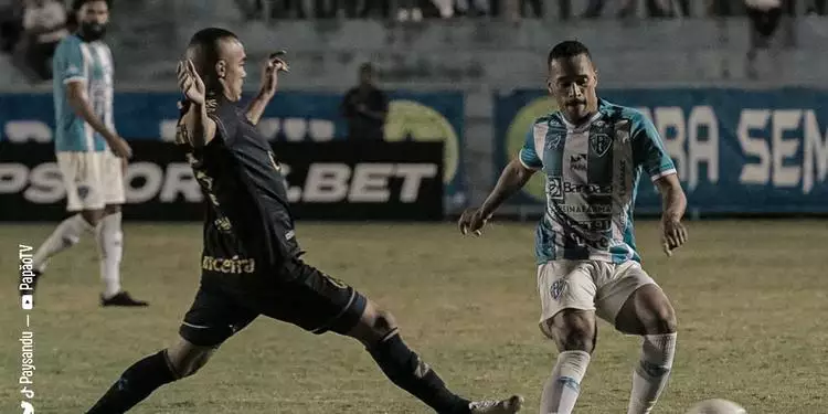 Paysandu perde para a Aparecidense-GO e deixa a liderança.