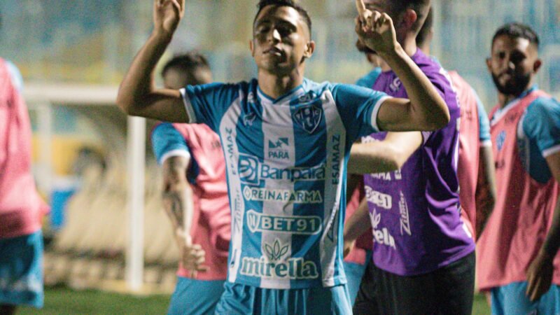 Paysandu bate o Ferroviário-CE, em Fortaleza, e chega a vice-liderança da Série C.