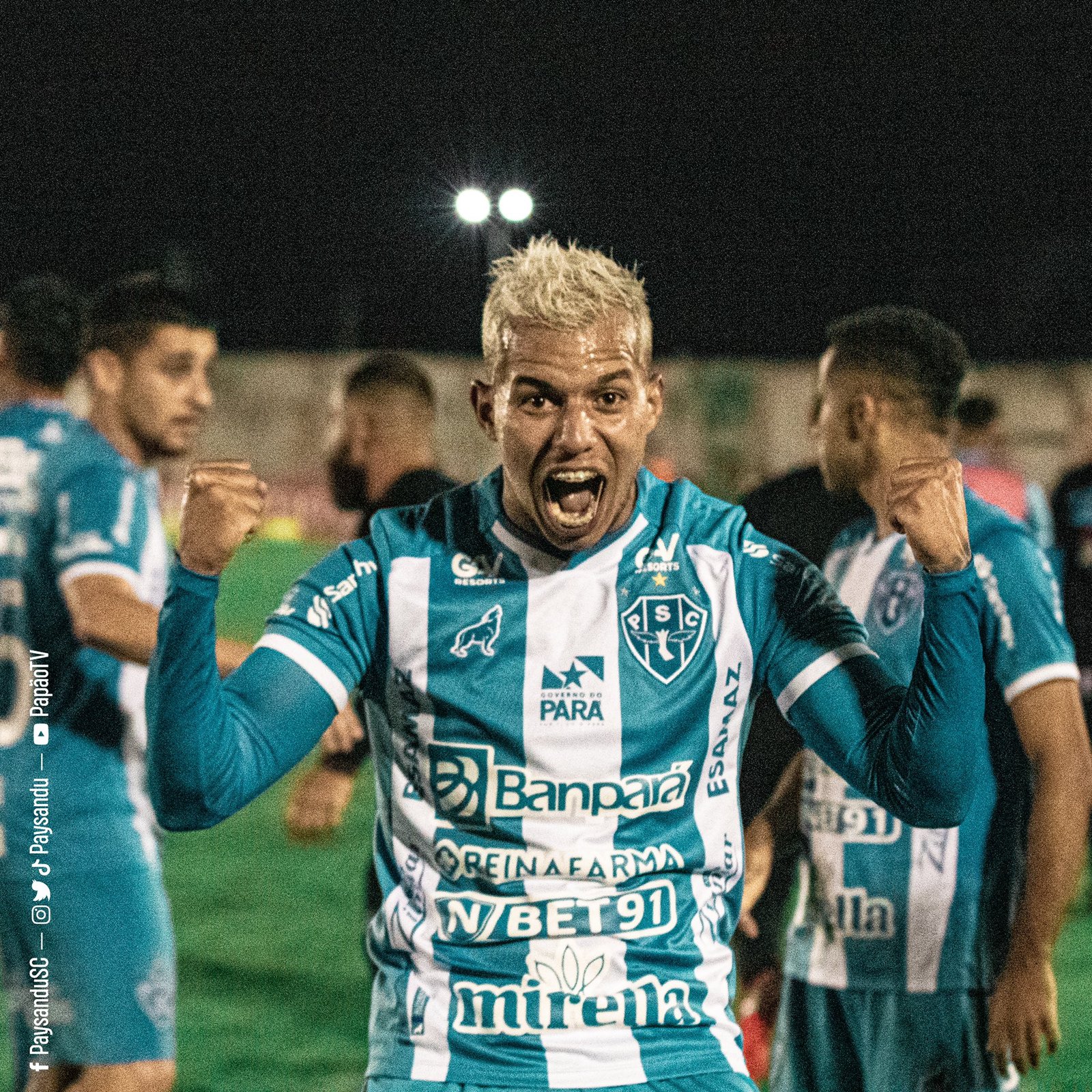 Paysandu vence o Campinense e garante classificação para a segunda fase da Série C.