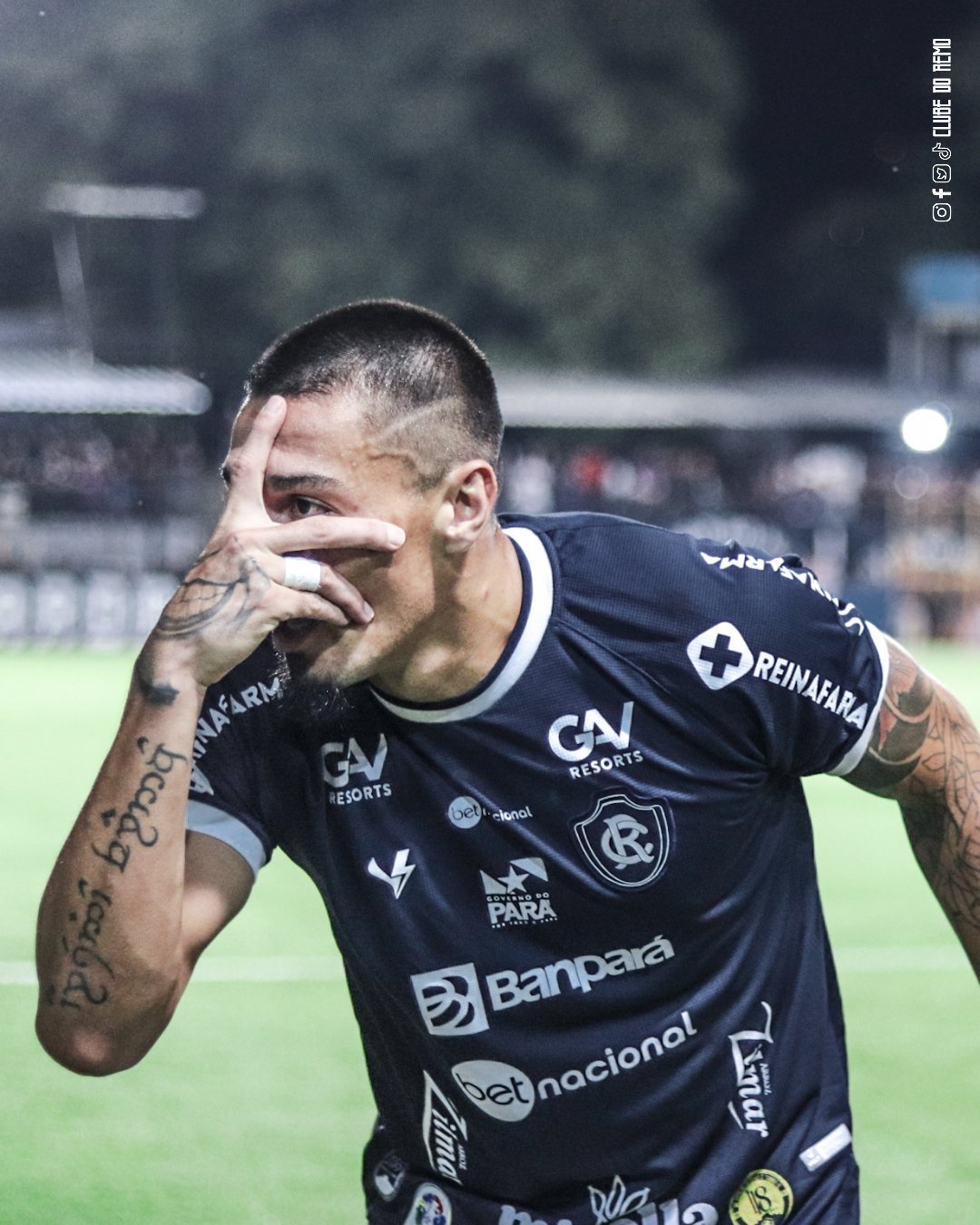 Remo afasta zebra, vence o São Raimundo-RR e garante vaga a semifinal da Copa Verde.