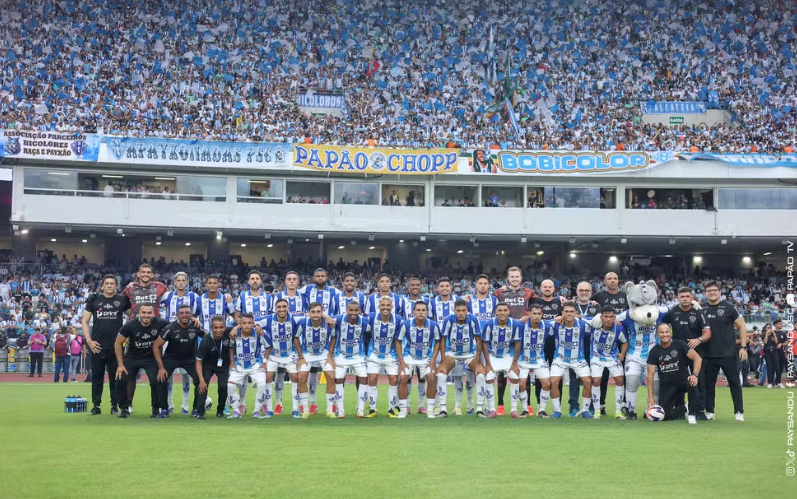51x PAYSANDU! Papão segura o empate e garante o título do Parazão 2026.